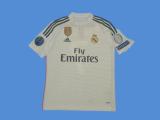 2014/2015 RMA Home Long Sleeve Retro Soccer Jersey (长袖)