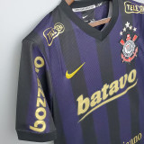 2009/2010 Corinthians 99th Anniversary Edition Black Retro Soccer Jersey