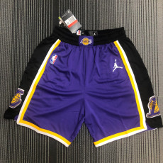 20/21 LAKERS Purple Top Quality NBA Pants (Trapeze Edition) 飞人版