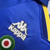 1995/1996 JUV Away Blue Retro Soccer Jersey