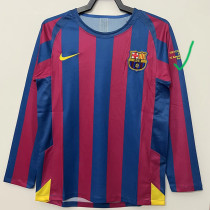 2005/2006 BAR Home Retro Long Sleeve Soccer Jersey (长袖)(欧冠带决赛字)