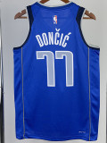 22/23 Dallas Mavericks DONCIC #77 Blue Home Top Quality Hot Pressing NBA Jersey