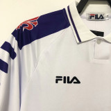 1998 /2000 Fiorentina Away White Retro Soccer Jersey
