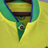 22/23 Brazil Home 1:1 World Cup Fans Soccer Jersey