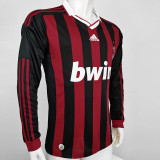 2009/2010 ACM Home Long Sleeve Retro Soccer Jersey (长袖)