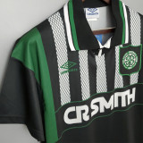 1994/1996 Celtic Away Black Retro Soccer Jersey