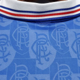 1996/1997 Rangers Home Retro Soccer Jersey