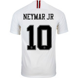 2018/2019 PSG Paris Jordan White Long Sleeve Retro Soccer Jersey (长袖)