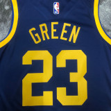 22/23 WARRIORS GREEN #23 Royal blue Top Quality Hot Pressing NBA Jersey (Trapeze Edition)