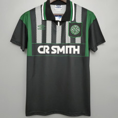 1994/1996 Celtic Away Black Retro Soccer Jersey