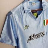 1990/1991 Napoli Home Retro Soccer Jersey
