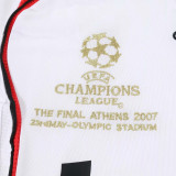 2006/2007 ACM Away White Retro Soccer Jersey(带决赛字)