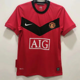2009/2010 Man Utd Home Retro Soccer Jersey
