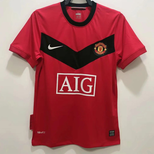 2009/2010 Man Utd Home Retro Soccer Jersey