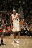 2003/2004 Cleveland Cavaliers JAMES #23 White Retro Top Quality Hot Pressing NBA Jersey