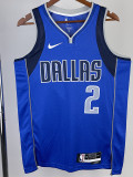 22/23 Dallas Mavericks IRVING #2 Blue Away Top Quality Hot Pressing NBA Jersey