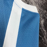 2019/20 Timberwolves RUSSELL #0 Sky Blue Retro Top Quality Hot Pressing NBA Jersey