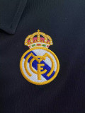 2002/2003 RMA Away Black Retro Soccer Jersey
