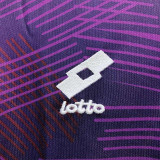 1992/1993 Fiorentina Home Purple Retro Soccer Jersey