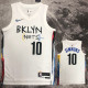 22/23 NETS SIMMONS #10 White City Edition Top Quality Hot Pressing NBA Jersey