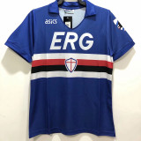 1990/1991 Sampdoria Home Retro Soccer Jersey