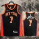 22/23 KNICKS ANTHONY #7 Black City Edition Top Quality Hot Pressing NBA Jersey