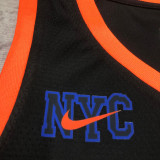 22/23 KNICKS ANTHONY #7 Black City Edition Top Quality Hot Pressing NBA Jersey