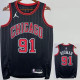 22/23 BULLS RODMAN #91 Black Top Quality Hot Pressing NBA Jersey (Trapeze Edition) 飞人版