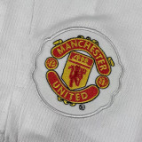 2007/2008 Man Utd White Retro Shorts Pants