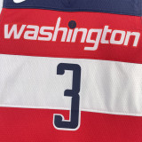 22/23 Wizards BEAL #3 Red Top Quality Hot Pressing NBA Jersey