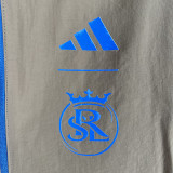 23/24 Real Salt Lake Blue & Khaki Double Sided Windbreaker (双面风衣)