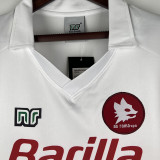 1990/1991 Roma Away Retro Soccer Jersey