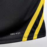 23/24 WARRIORS THOMPSON #11 Black City Edition Top Quality Hot Pressing NBA Jersey (V领)