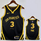 23/24 WARRIORS PAUL #3 Black City Edition Top Quality Hot Pressing NBA Jersey (V领)