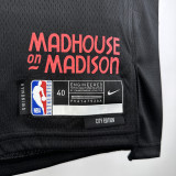 23/24 BULLS LAVINE #8 Black City Edition Top Quality Hot Pressing NBA Jersey