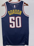 22/23 Nuggets GORDON #50 Royal Blue Top Quality Hot Pressing NBA Jersey