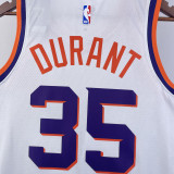 23/24 SUNS DURANT #35 White Top Quality Hot Pressing NBA Jersey