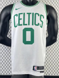 22/23 CELTICS TATUM #0 White Top Quality Hot Pressing NBA Jersey