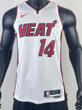 22/23 HEAT HERRO #14 White Top Quality Hot Pressing NBA Jersey (V领）