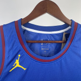 22/23 Nuggets GORDON #50 Blue Top Quality Hot Pressing NBA Jersey (Trapeze Edition) 飞人版