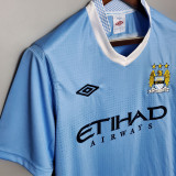 2011/2012 Man City Home Retro Soccer Jersey
