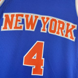 22/23 KNICKS ROSE #4 Blue Top Quality Hot Pressing NBA Jersey