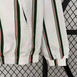2023 Italy Dark green & White Double Sided Windbreaker (双面风衣)