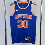 22/23 KNICKS RANDLE #30 Blue Top Quality Hot Pressing NBA Jersey
