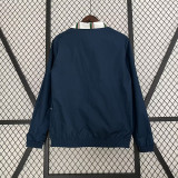 2023 Italy Dark green & White Double Sided Windbreaker (双面风衣)