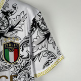 2023 Italy Special Edition White Training Shirts #PM