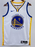 22/23 WARRIORS IGUODALA #9 White Top Quality Hot Pressing NBA Jersey (V领)