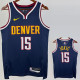 22/23 Nuggets JOKIC #15 Royal Blue Top Quality Hot Pressing NBA Jersey