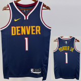22/23 Nuggets PORTER JR. #1 Royal Blue Top Quality Hot Pressing NBA Jersey