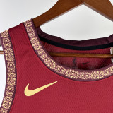 23/24 Cleveland Cavaliers MITCHLL #45 Red City Edition Top Quality Hot Pressing NBA Jersey